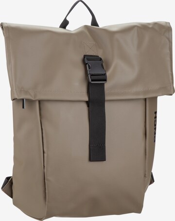 BREE Backpack 'Punch 93' in Brown: front