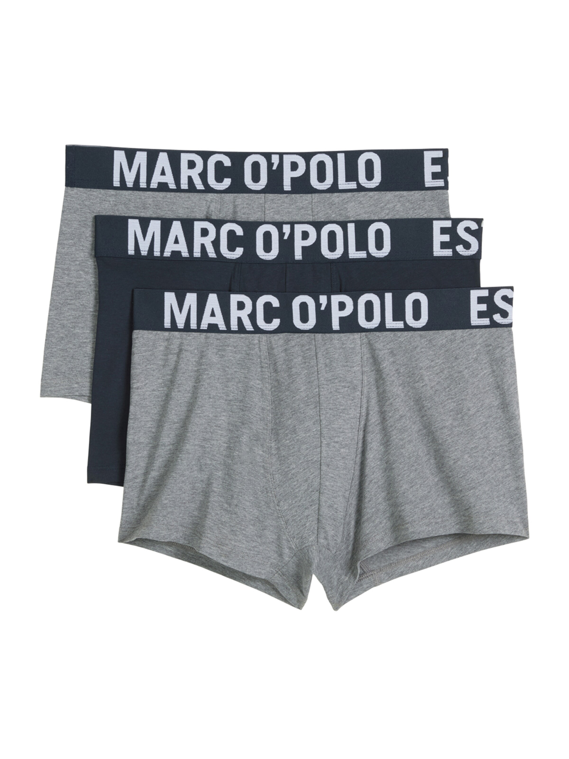 Marc O'Polo Boxershorts ' Trunk Essentials ' in Blauw: voorkant