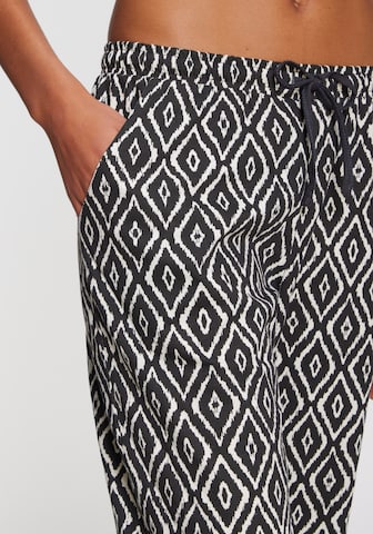 VIVANCE Pyjamahose 'Dreams' in Schwarz