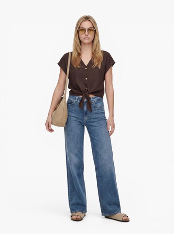 ONLY Blouse 'ONLSiesta' in Brown