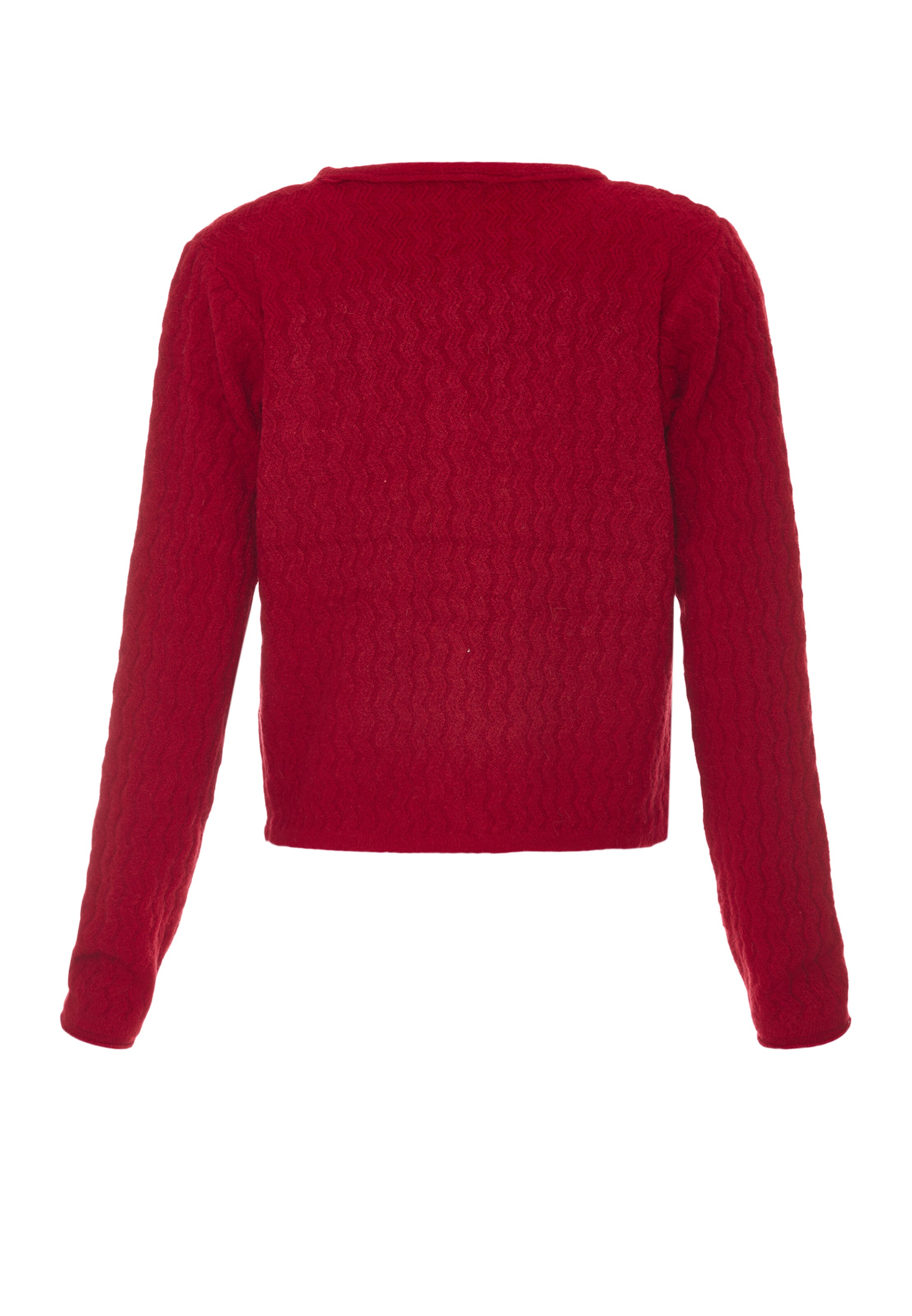 NALLY - Casaco de malha em vermelho