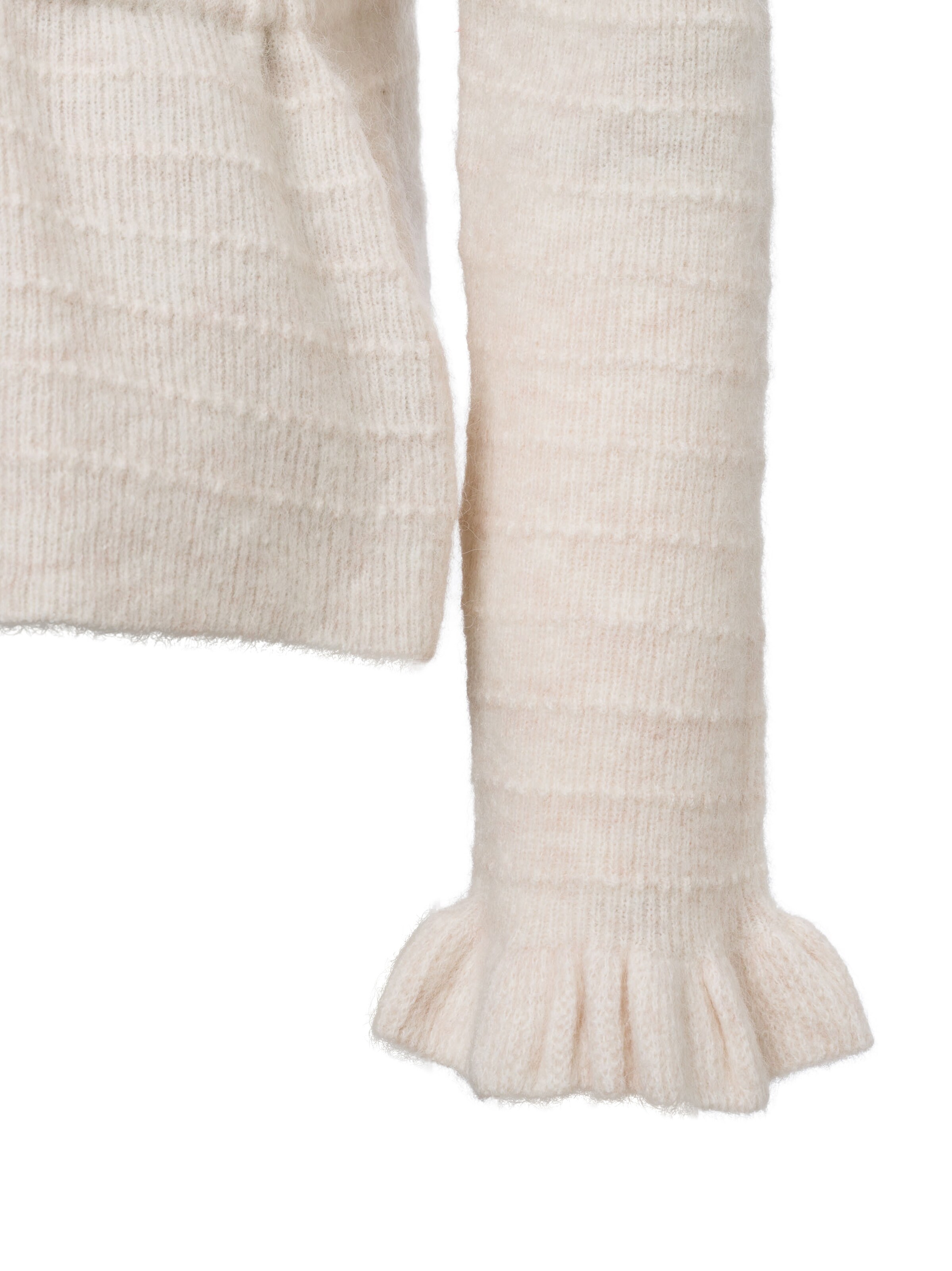 YAS Strickjacke in Beige