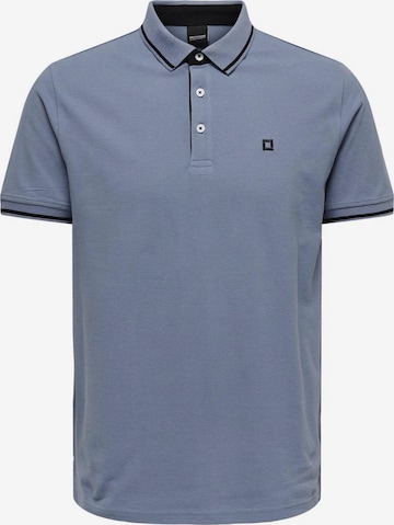 Only & Sons Poloshirt 'FLETCHER' in Grau: predná strana