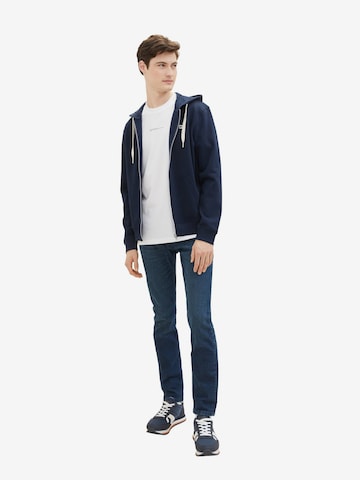 Coupe slim Jean 'Piers' TOM TAILOR DENIM en bleu