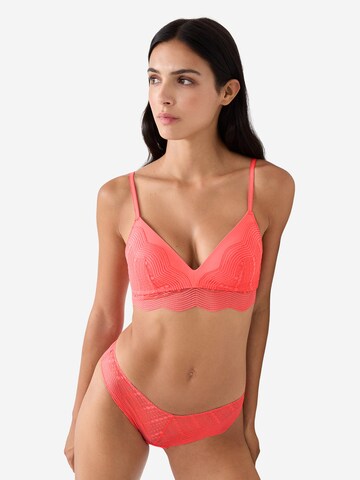 Triangolo Reggiseno 'ENVERGURE' di ETAM in arancione
