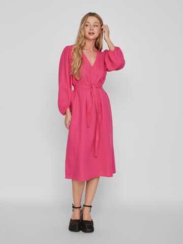 VILA Kleid 'Lania' in Pink