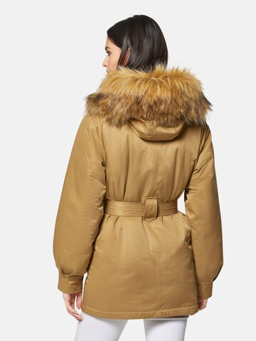 Veste mi-saison MADELEINE en marron