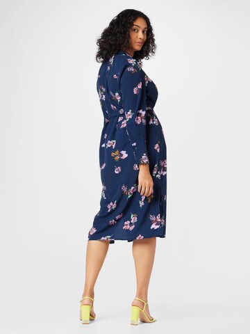 Vero Moda Curve Mekko 'LYDIA' värissä sininen