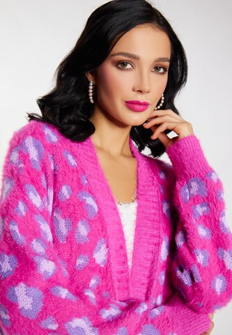 faina Strickjacke in Pink