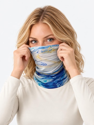 Rune Bandana 'The Cipher | Ice Silk Street-Edge Gaiter' in Blue
