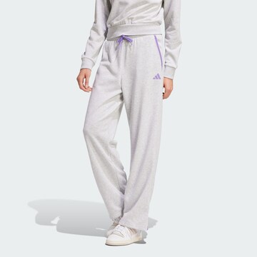 ADIDAS SPORTSWEAR Regular Sportbroek 'Essentials' in Grijs: voorkant