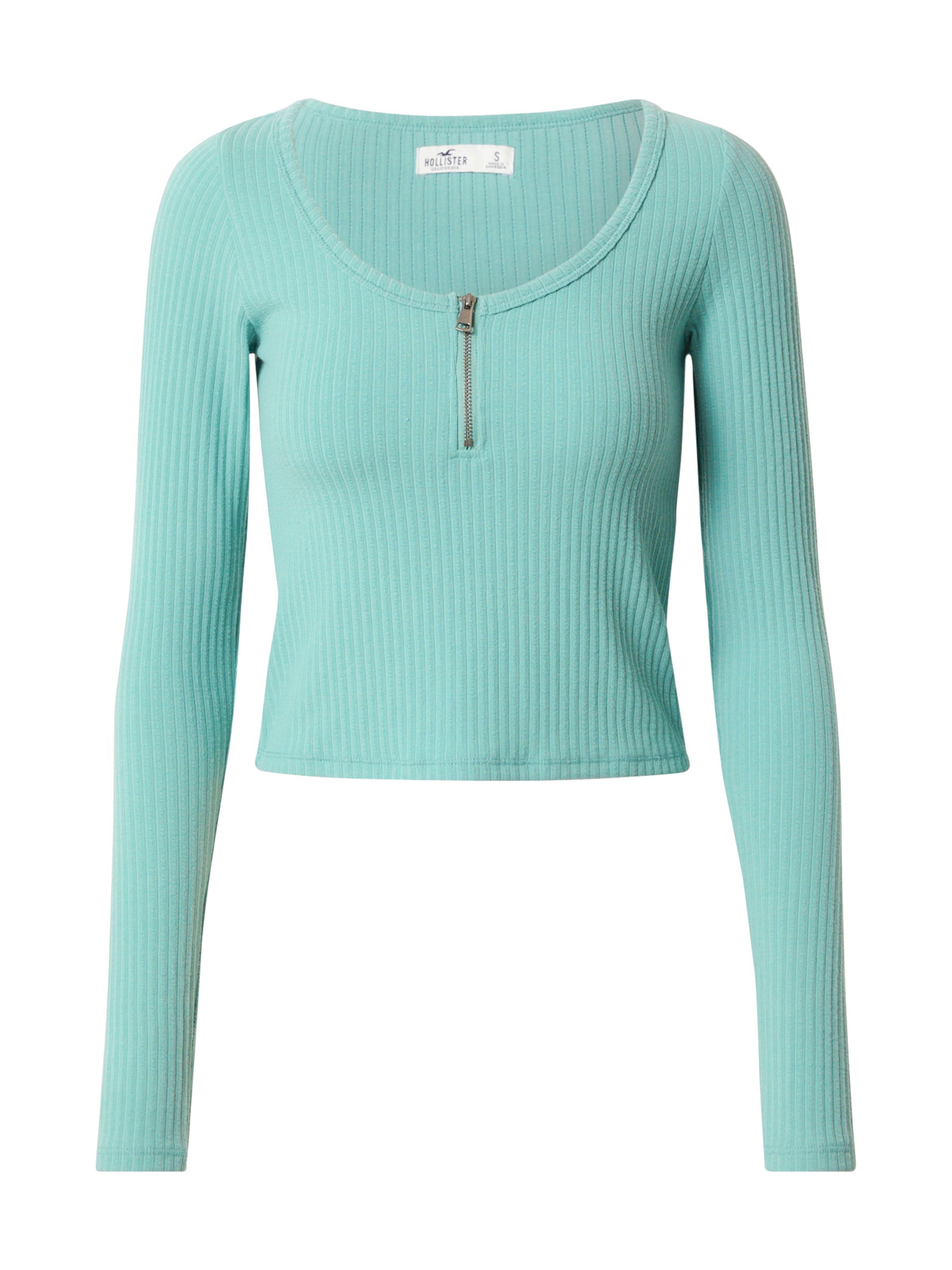 HOLLISTER Shirt in Green: front