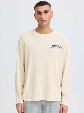 !Solid Sweatshirt ' SDUrton ' in Beige: voorkant