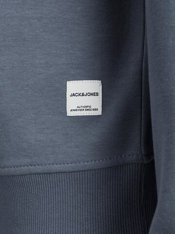 JACK & JONES كنزة رياضية بلون أزرق