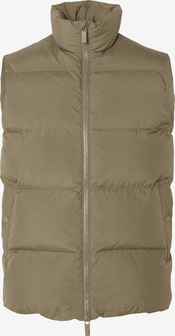 SELECTED HOMME Vest in Green: front