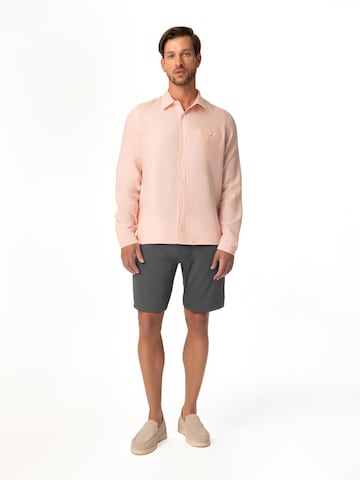 regular Pantaloni 'Haris' di Haris Cotton in nero