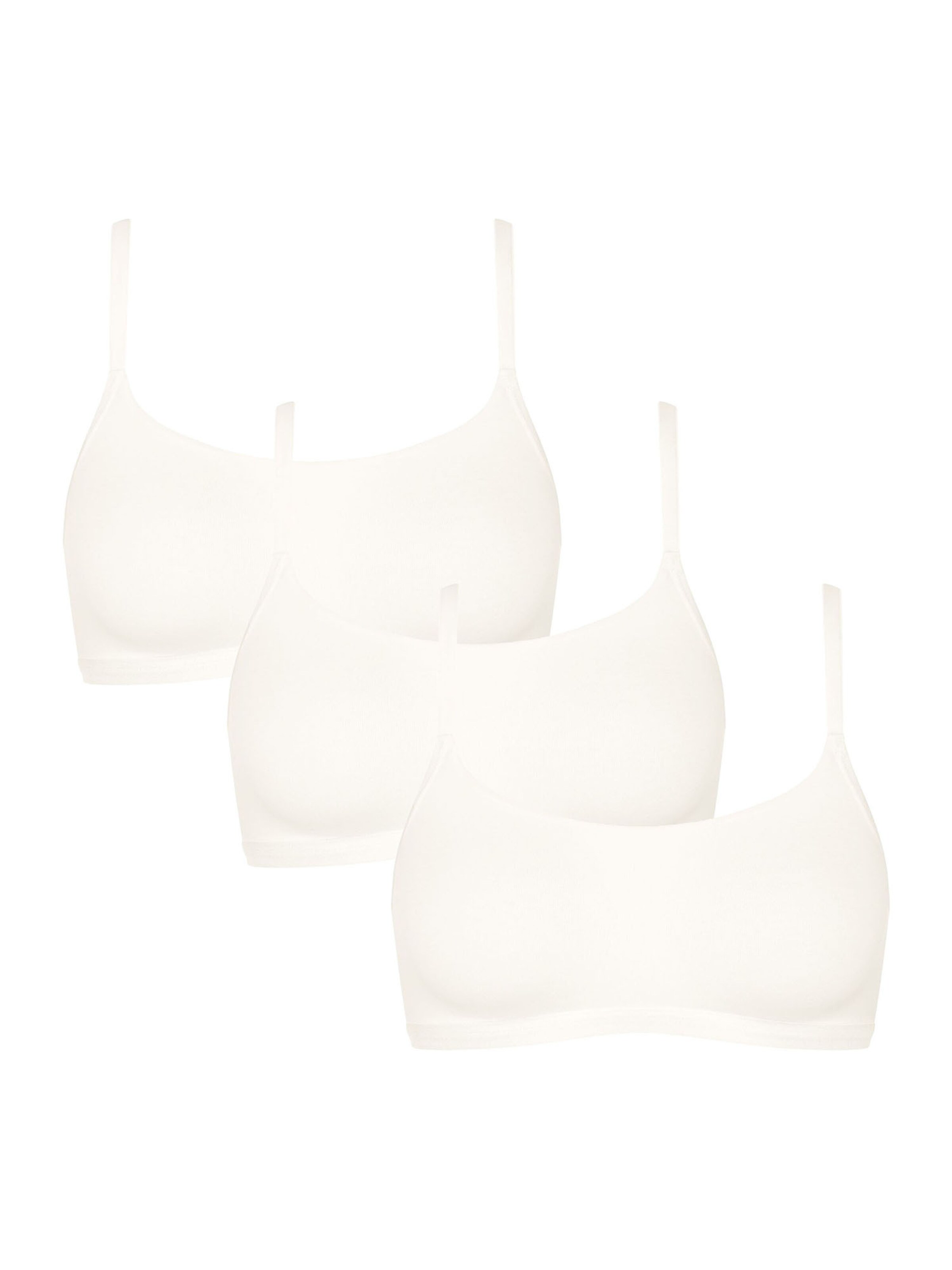 SLOGGI - Camisola interior 'Daily GO' em branco: frente