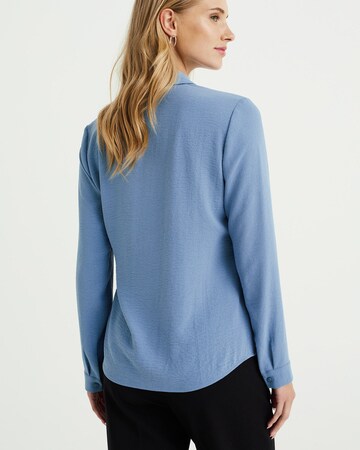 WE Fashion Bluse in Blau