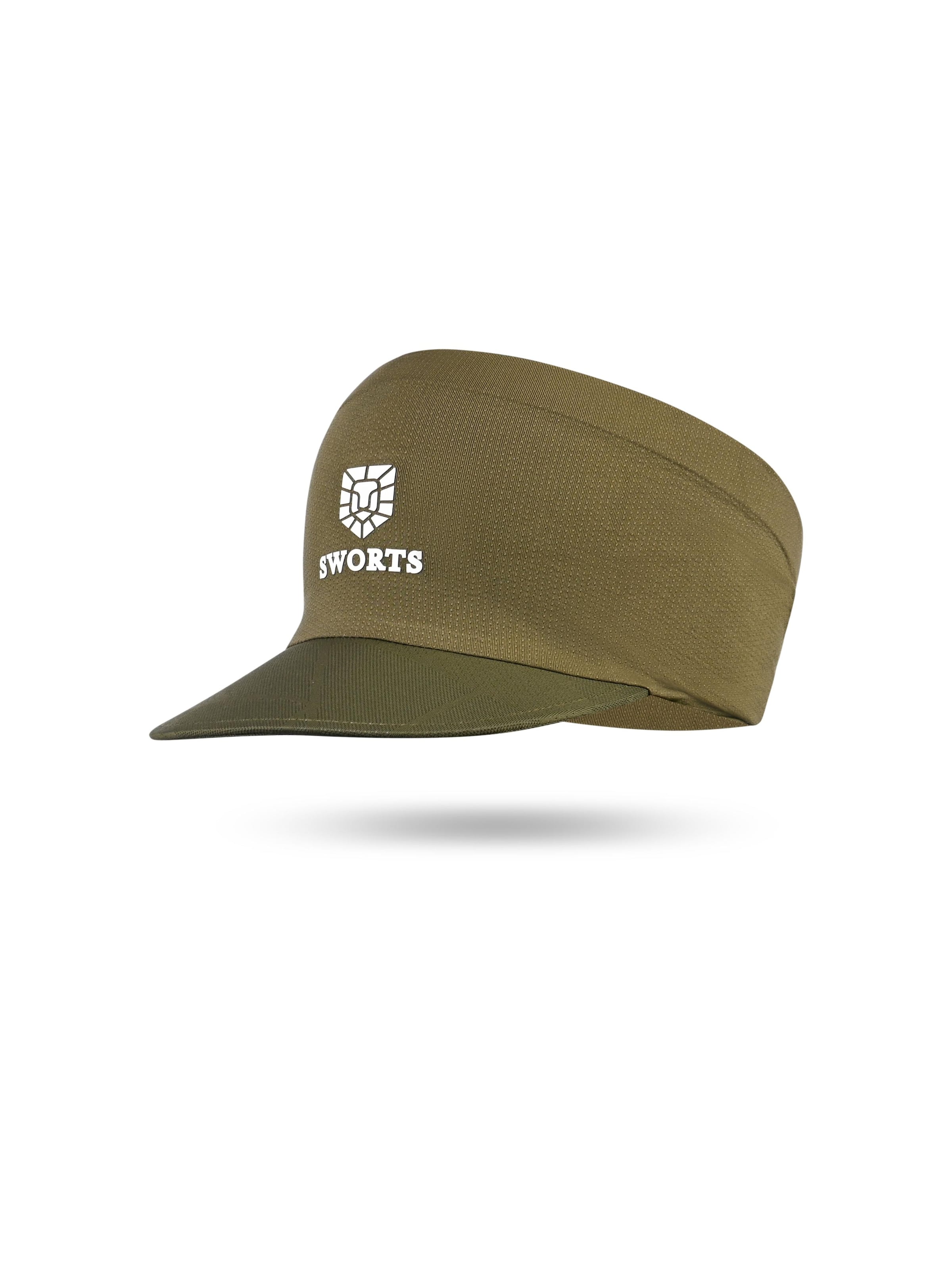 SWORTS Athletic Cap 'Bandana' in Green: front