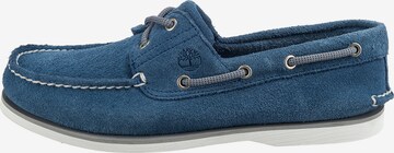 TIMBERLAND Moccasin 'Boat 2 Eye' in Blue