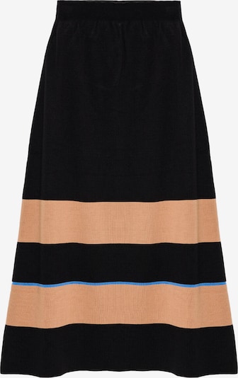 Touche Prive Rock in beige / blau / schwarz, Produktansicht