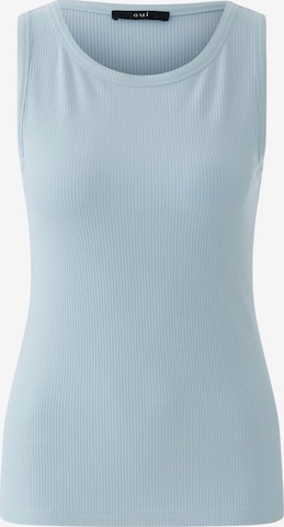 OUI Top 'Filiz' in Blue: front