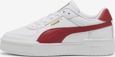 PUMA Baskets basses 'CA Pro Classic' en rouge cerise / blanc, Vue avec produit