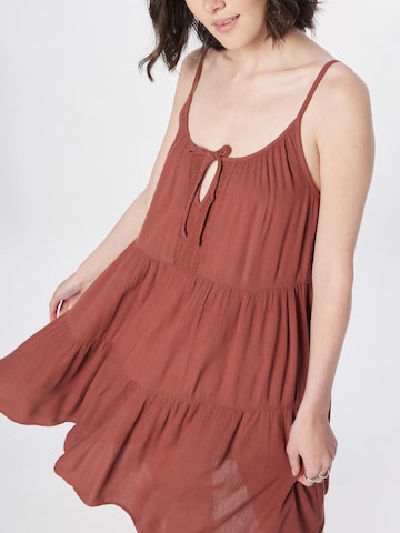 ABOUT YOU Summer Dress 'Dita' in Brown