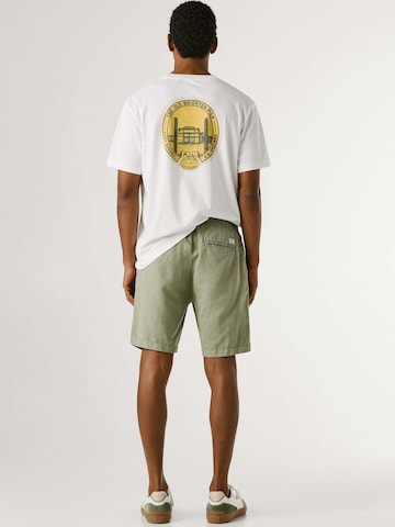 Loosefit Pantalon chino Pepe Jeans en vert