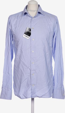 ETON Button Up Shirt in M in Blue: front