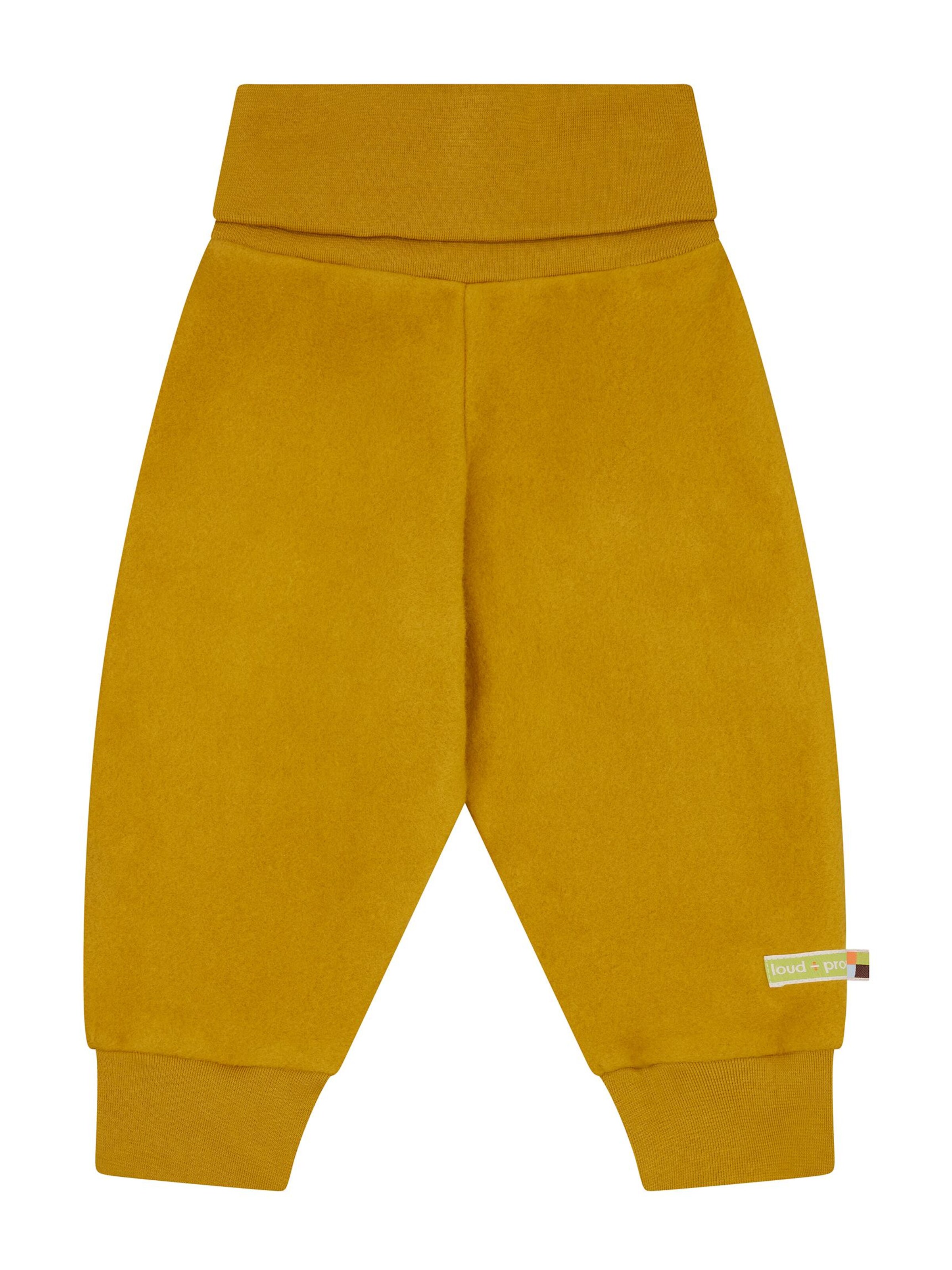 loud + proud Loosefit Hose‌ in Gelb: Vorderseite