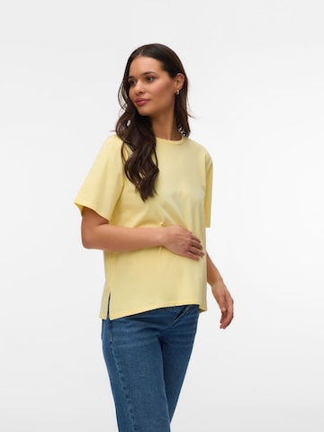 MAMALICIOUS Shirt in Yellow: front