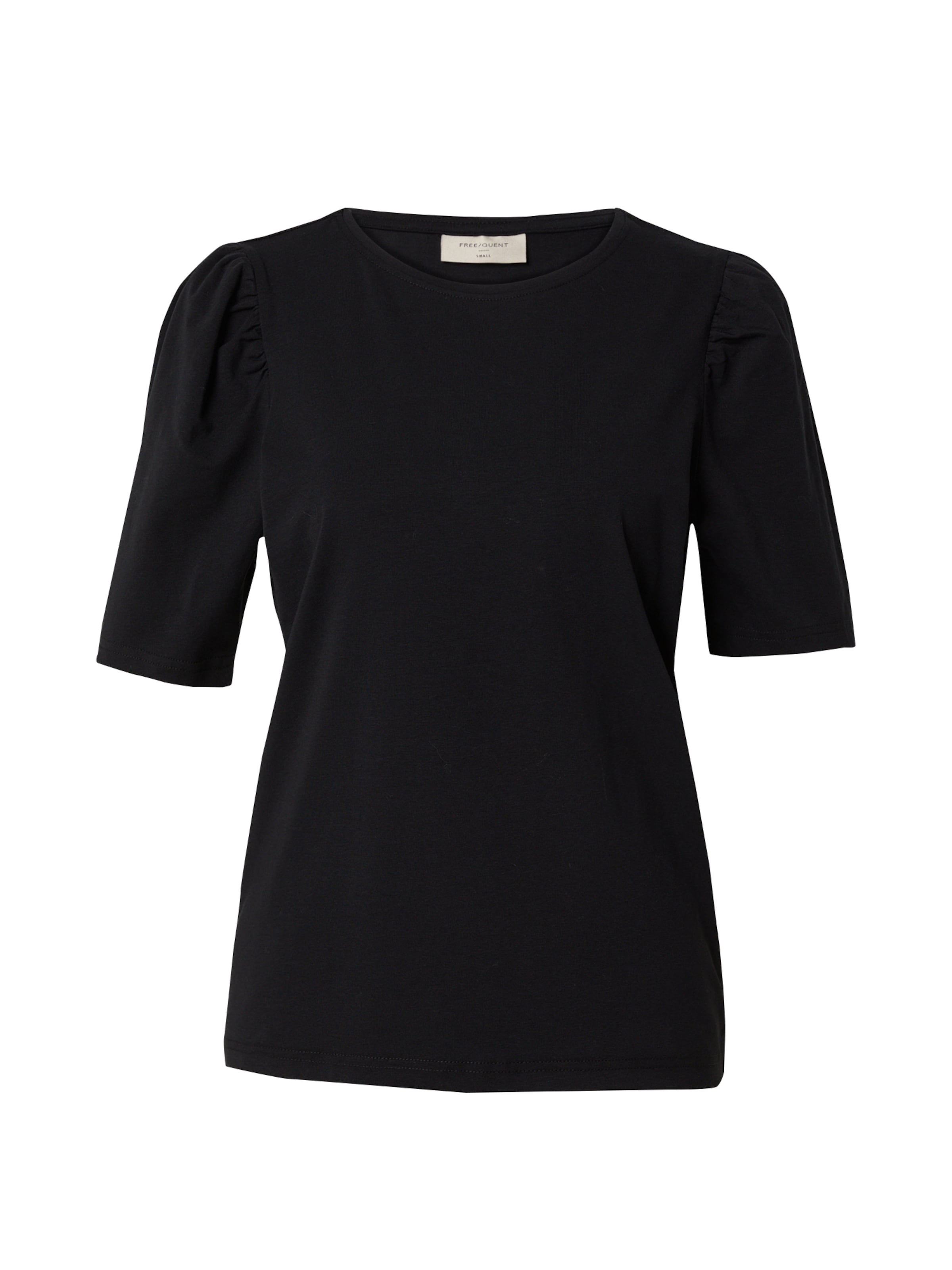 Freequent - Camisa 'FENJA' em preto: frente