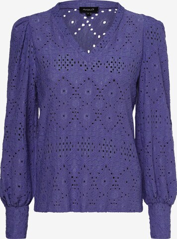 Aygill's Blouse ' ' in Lila: voorkant