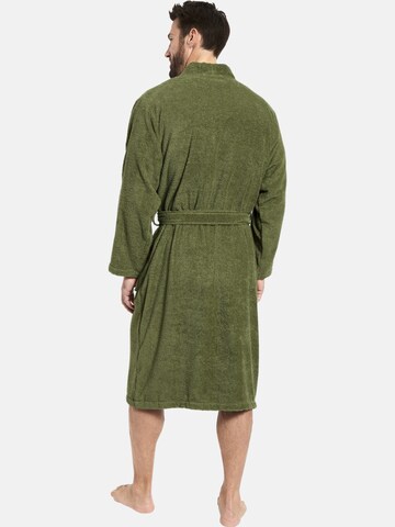 Jan Vanderstorm Long Bathrobe 'Janning' in Green