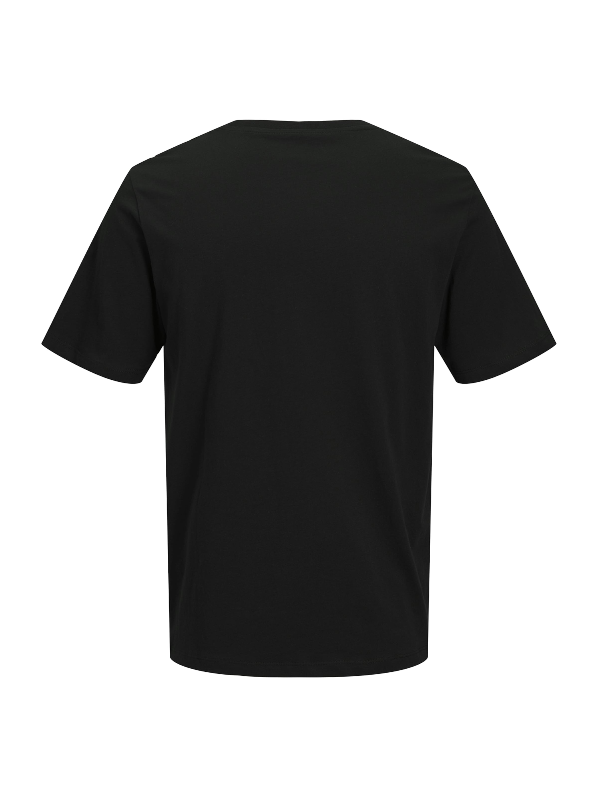 Jack & Jones Plus T-Shirt 'JORCATSKILLS' in Schwarz