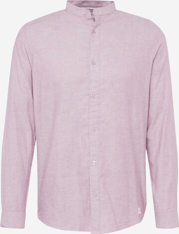 NOWADAYS Button Up Shirt in Purple: front