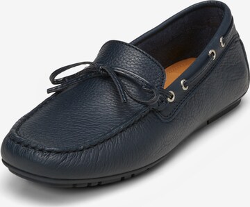 Marc O'Polo Mocassins in Blauw: voorkant