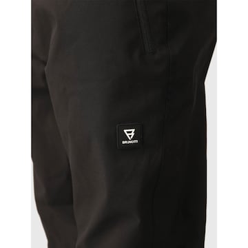 BRUNOTTI Regular Sporthose 'Footrail' in Schwarz