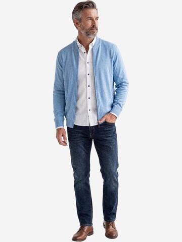 redmond Strickjacke 'Basic'‌‌‌‌‌‌‌ in Blau