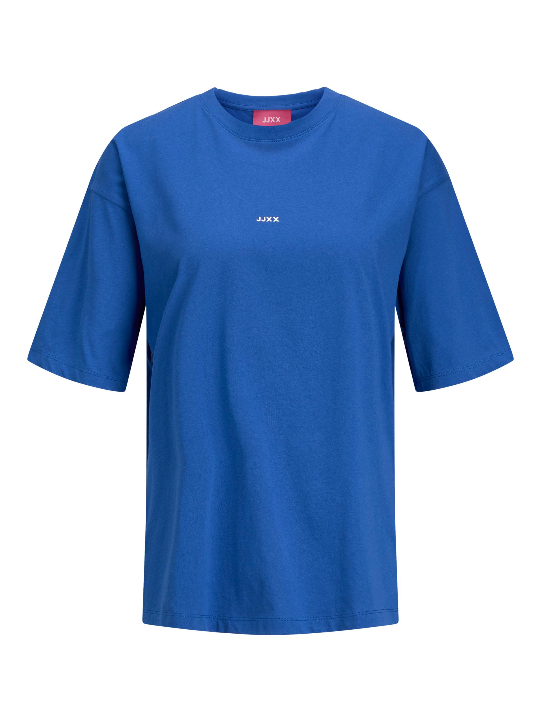 Koszulki & topy 3co4S JJXX Koszulka Andrea w kolorze Ciemny Niebieskim 