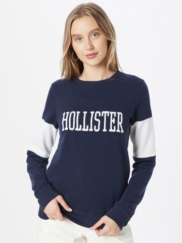 HOLLISTER Sweatshirt in Blue: front