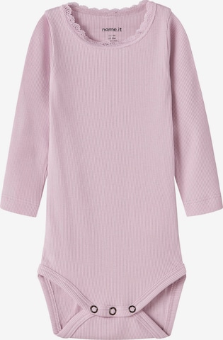 NAME IT Potkuhousut/body 'NBFKAB' värissä lila: etupuoli