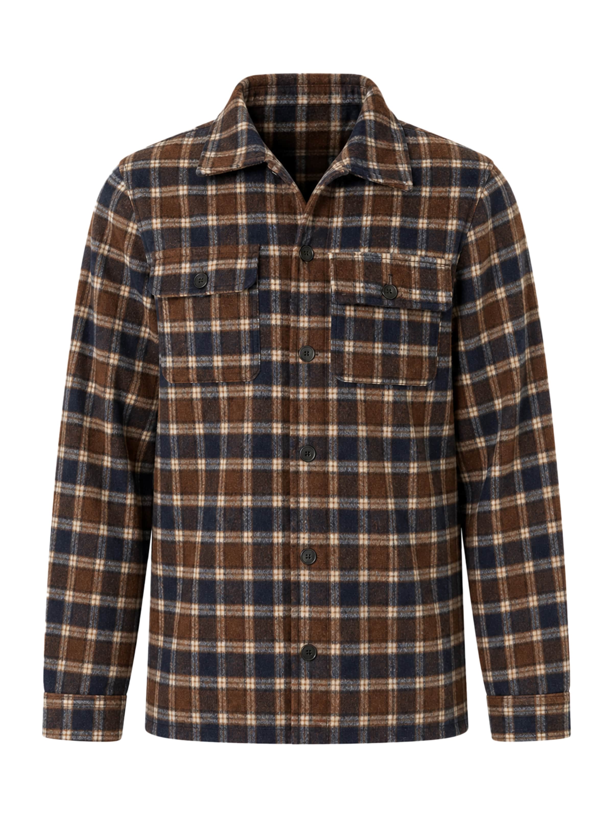 Regular fit Camicia di BRAVE SOUL in blu: frontale