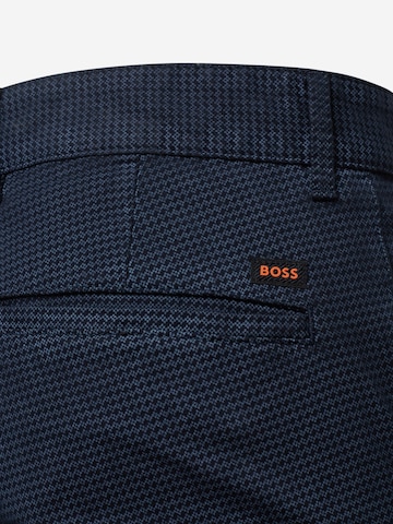 Coupe slim Pantalon chino BOSS Orange en bleu