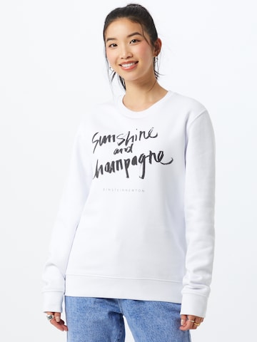 Sweat-shirt 'Klara Geis' EINSTEIN & NEWTON en blanc : devant