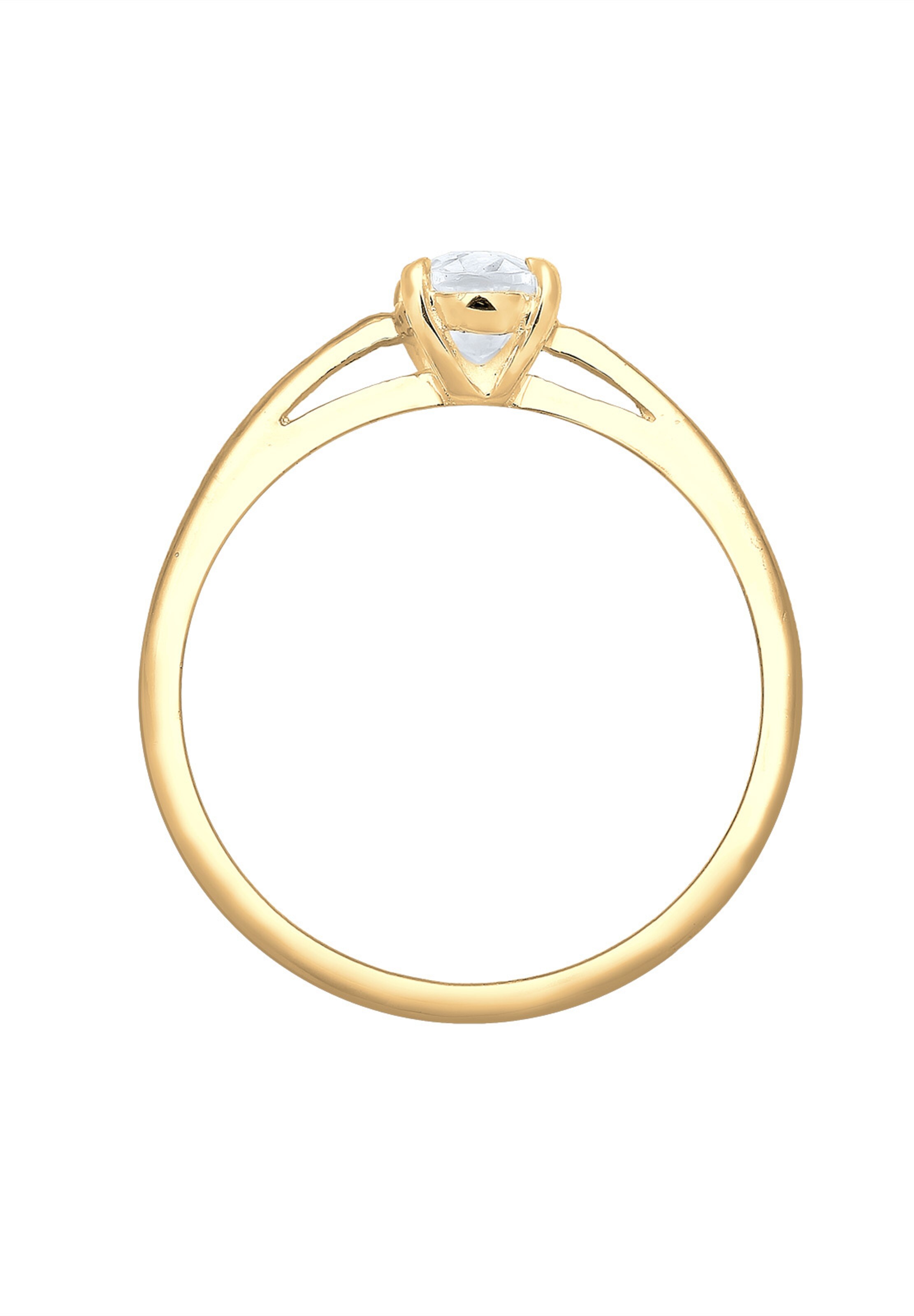 ELLI PREMIUM Ring 'Topas' in Gold