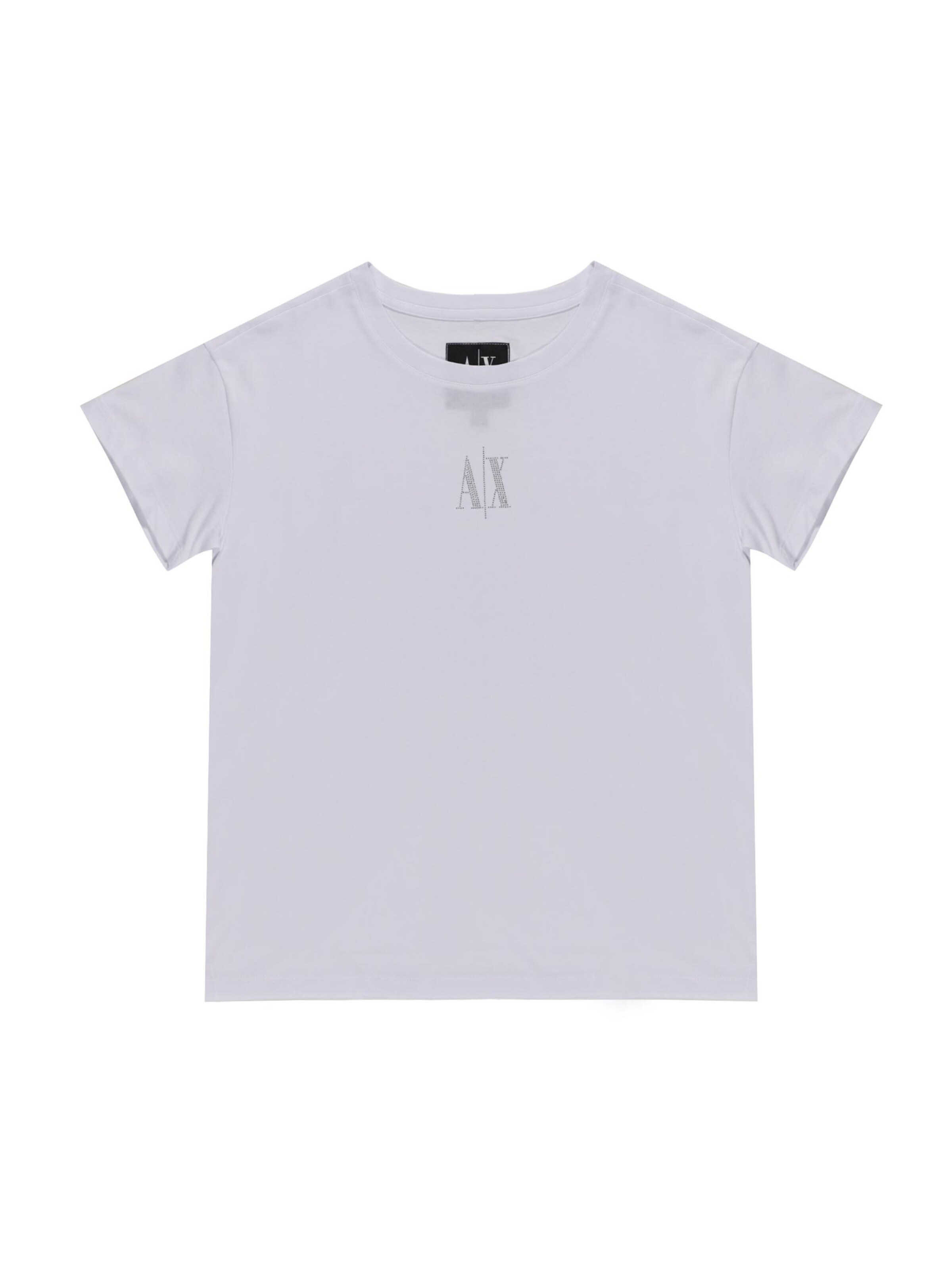 Maglietta 'XW000830 AF10356' di ARMANI EXCHANGE in bianco