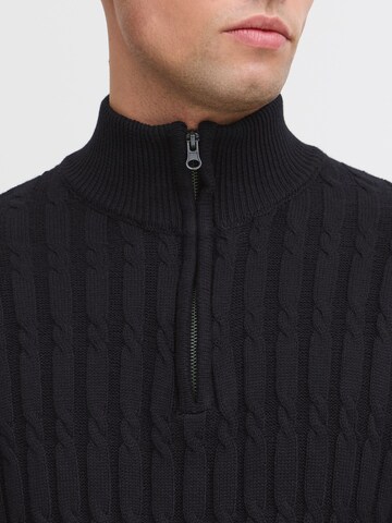 INDICODE JEANS Sweater 'Ricardo' in Black