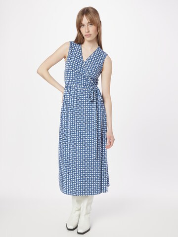 Thought Jurk 'Clementine' in Blauw: voorkant